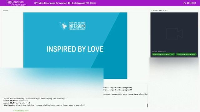 IVF with donor eggs for women over 40 #IVFWEBINARS смотреть онлайн