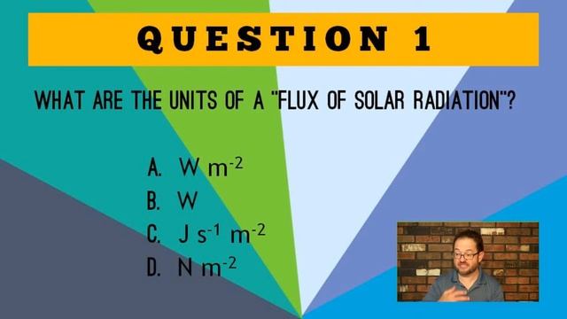 ERG 301, Solar Flux, Question 1 WRONG смотреть онлайн