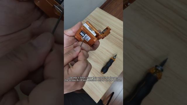 S09 Cleaver Blade Adjust