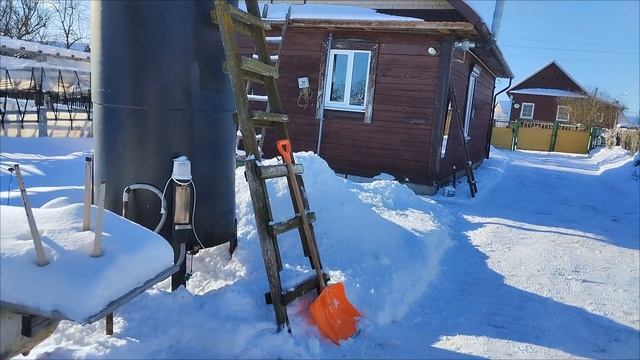 Проверка греющего саморегулирующегося кабеля. Утепление скважины.