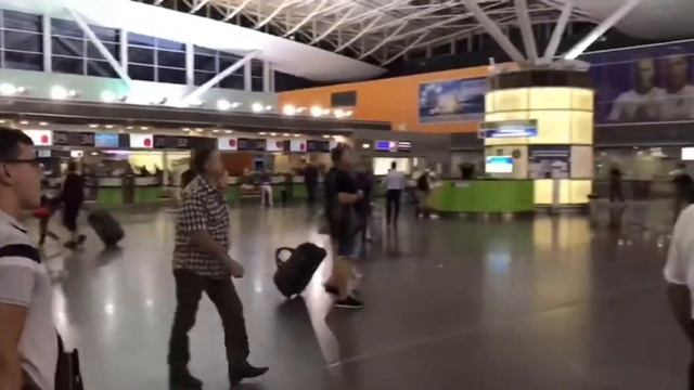 Провожаем аниматоров в Египет! Аэропорт Борисполь. смотреть онлайн