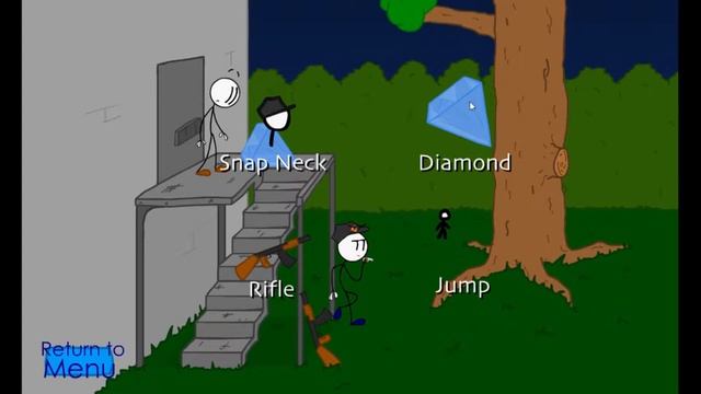 Stealing The Diamond (Henry Stickmin Series) - All Endings [Android]