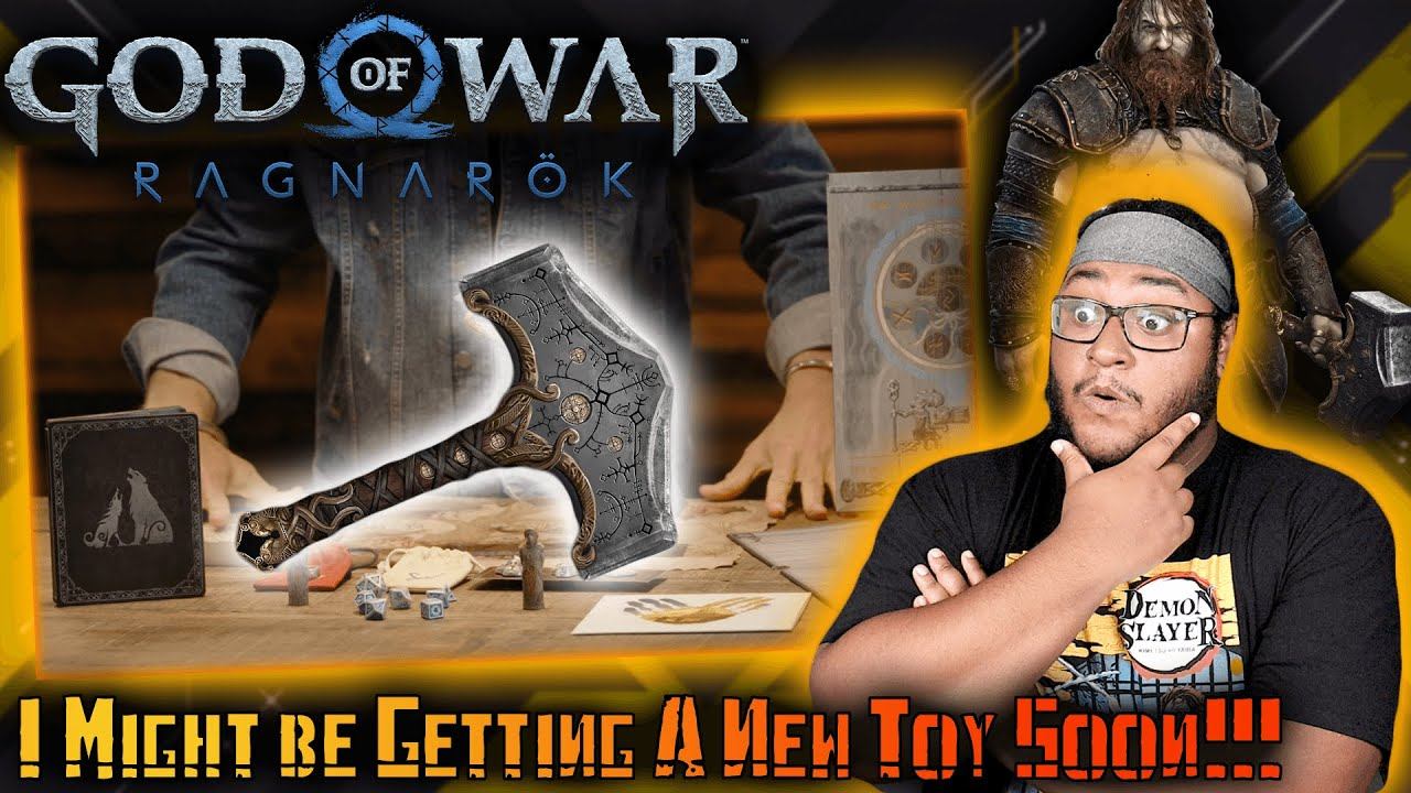 God of War Ragnorok Collectors Edition Reaction!!!! смотреть онлайн