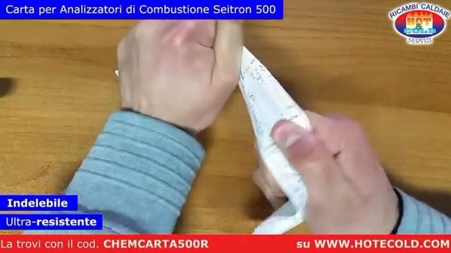 Carta per Analizzatori di Combustione Seitron serie 500 смотреть онлайн