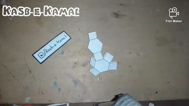 How to make hexagonal prism with paper .... very easy смотреть онлайн