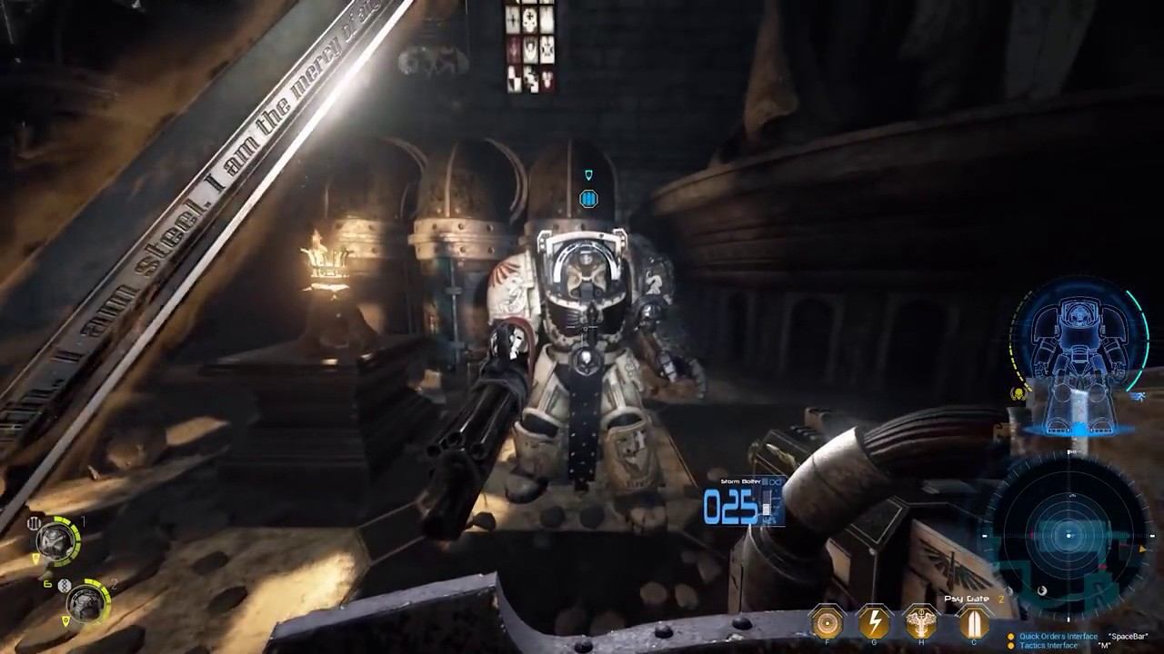 Space Hulk: Deathwing — 17 минут игрового процесса смотреть онлайн