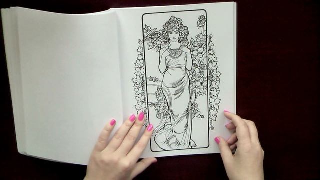 'Creative Haven Art Nouveau Designs' Coloring Book Review