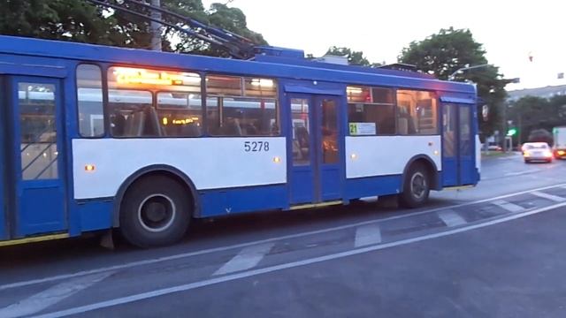 Троллейбус Санкт-Петербурга 8-229: ВМЗ-5298-20 б.5278 по №21 (03.06.18) смотреть онлайн