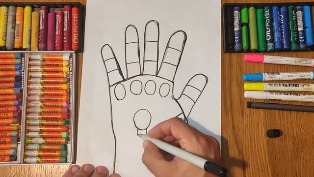 Рисуем Перчатку Бесконечности. Мстители /Уроки Рисования/How to draw the Infinity Gauntlet. Avengers смотреть онлайн