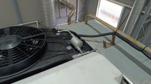 Установка накрышного электрического кондиционера в кунг#автокондиционер#кондиционерымонтаж