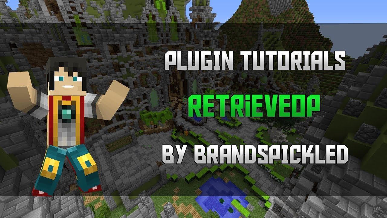 Minecraft Plugin Tutorials - RetrieveOP смотреть онлайн