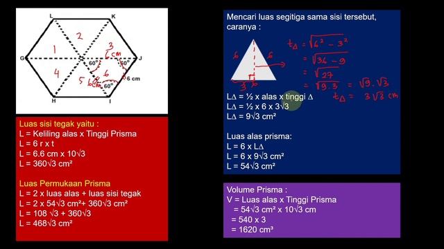 Luas Permukaan dan Volume Prisma Segienam-Senang Matematika смотреть онлайн