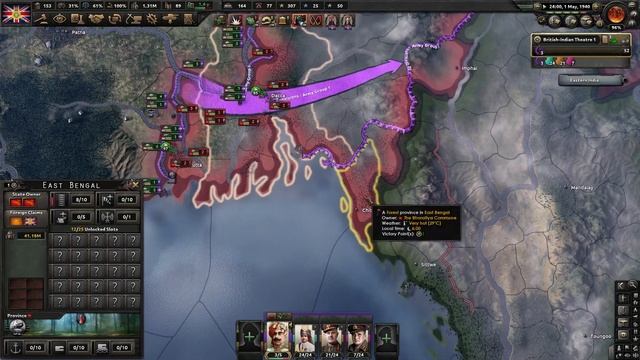 HOI4 Kaiserredux: Churchill's Indian Adventure 3 смотреть онлайн