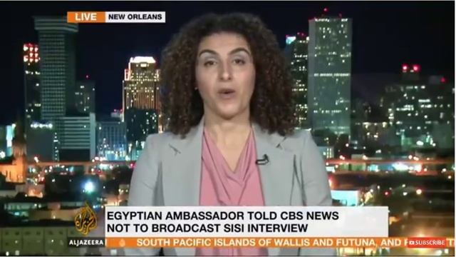 Egypt's el-Sisi denies existence of political prisoners on 60 Minutes, Sahar Aziz analysis смотреть онлайн