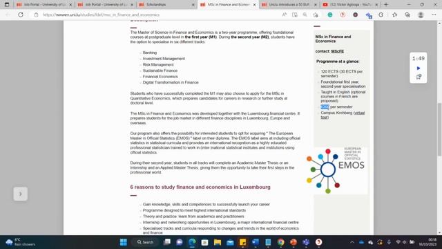 Masters & PhD Scholarship at University of Luxembourg with Stipend & Free Accommodation! смотреть онлайн