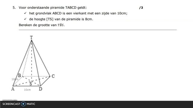 Goniometrische getallen (verbetering toets, vraag 3-6) смотреть онлайн