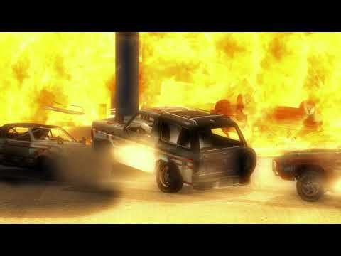 FlatOut 2 intro - AI upscaled HD 1080p смотреть онлайн