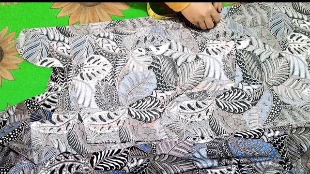 Tutorial memotong Gamis A line Potongan di Pinggang. смотреть онлайн