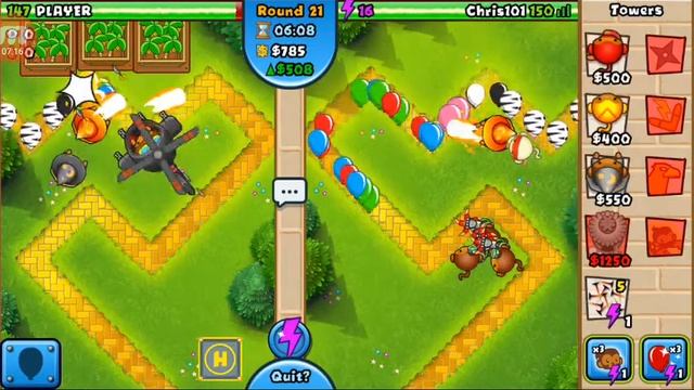Bloons TD Battles Ep 1 bionic madness смотреть онлайн
