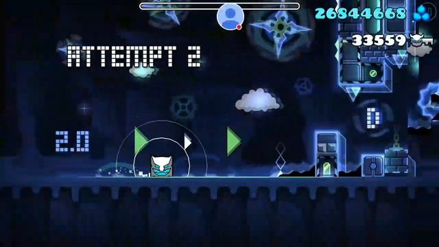 уменя сегодня день рождениЯ!!! "Geometry Dash". смотреть онлайн