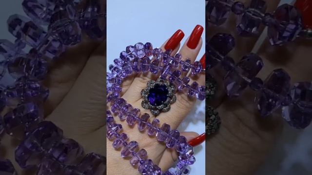 Кольцо Аметист Уругвайский с бриллиантами 18.5 размер 30/28 мм аметист 17/15 мм распродажа 16.000р. смотреть онлайн
