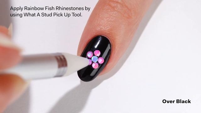 RAINBOW FISH RHINESTONES | Cirque Colors Rhinestone Decorations Studs Charms for Nail Art смотреть онлайн