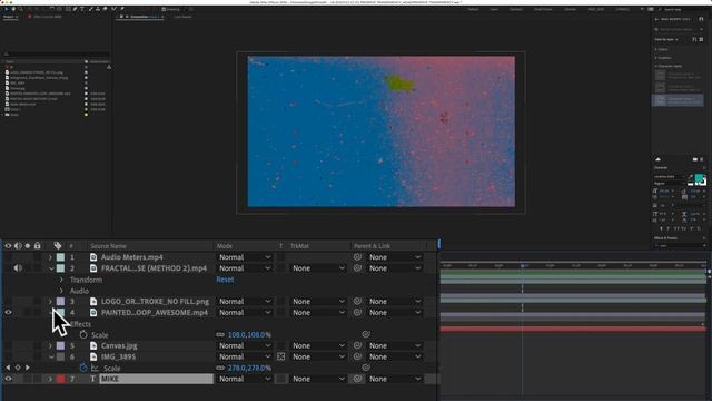 After Effects CC: How To Preserve Underlying Transparency