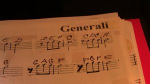 Ноты  ( звучащие )  к песне из к /ф  «Генералы песчаных карьеров»