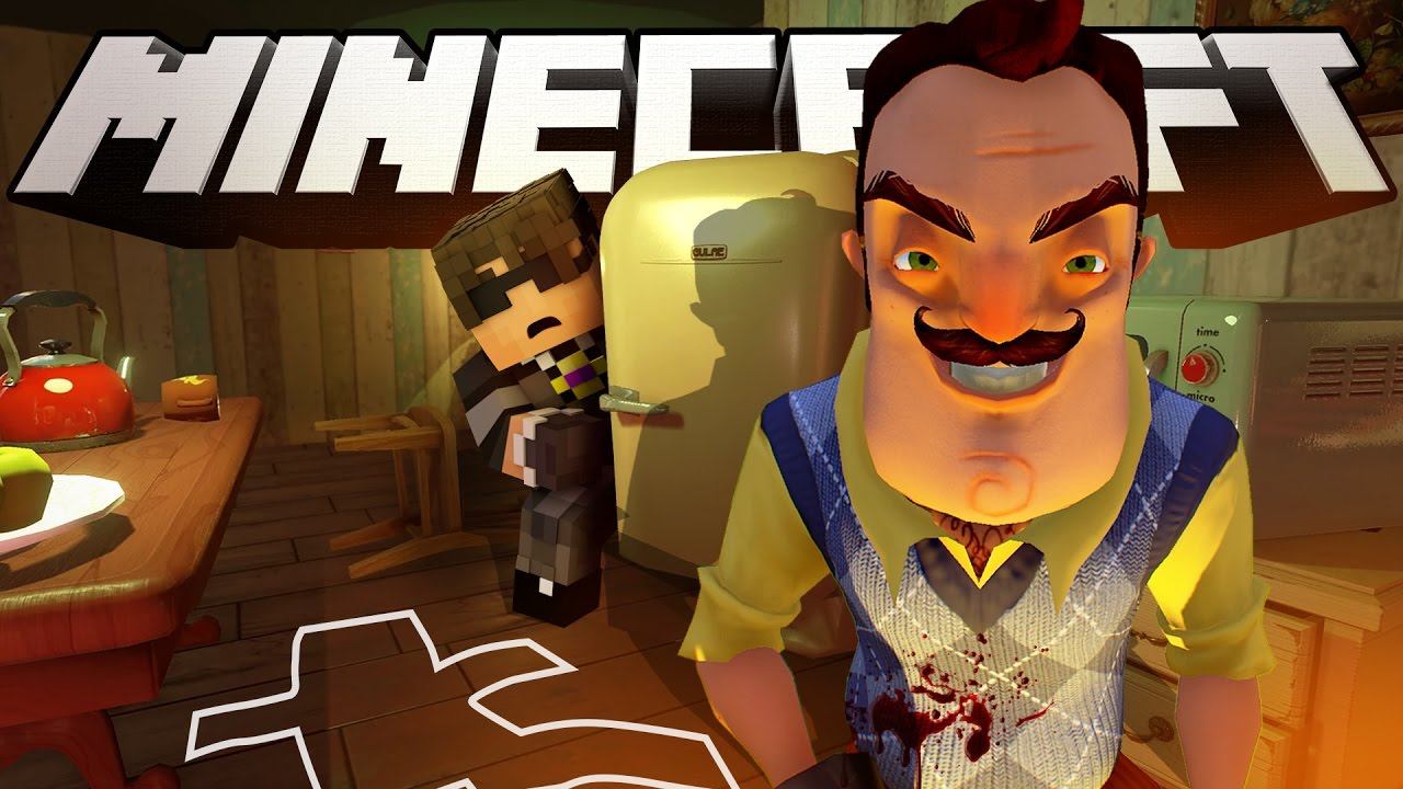 THE NEIGHBOR WANTS TO MURDER US! | Minecraft Hello Neighbor Murder смотреть онлайн