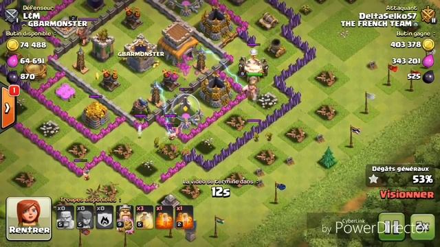 Cash Of Clans - Gros Butin 2//Barbars Archet смотреть онлайн