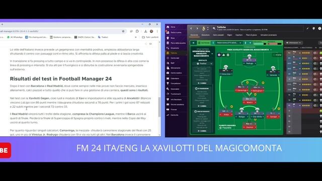 FM 24 ITA/ENG XAVILOTTI DEL MAGICOMONTA смотреть онлайн