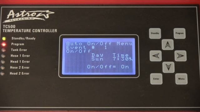 TC500 Temperature Controller: Programming 7-Day Clock смотреть онлайн