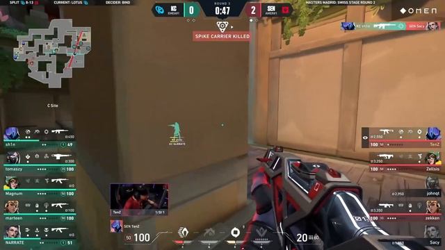 Sentinels vs Karmine Corp - HIGHLIGHTS | Champions Tour 2024: Masters Madrid смотреть онлайн