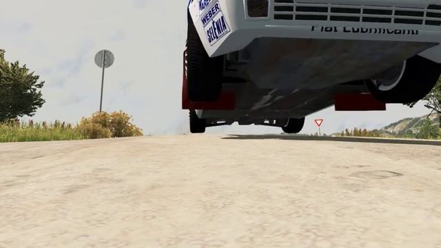 СКОРОСТНОЙ РАЛЛИЙНЫЙ ЗАЕЗД LANCIA DELTA INTEGRALE HF (BEAMNG DRIVE) смотреть онлайн