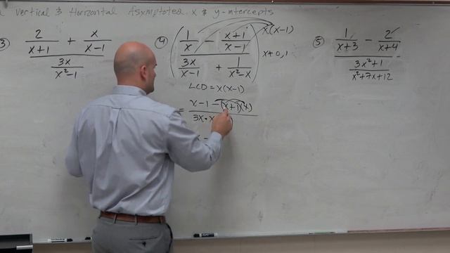 How to identify the restrictions on a complex fraction by simplifying смотреть онлайн
