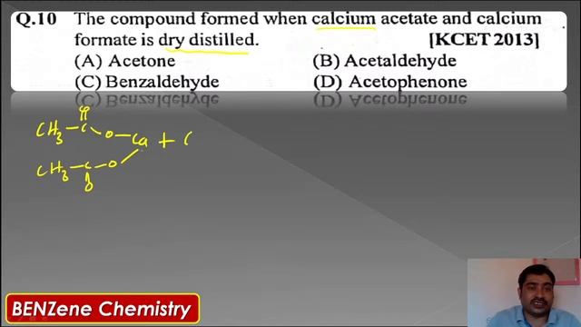 KCETAldehydes,Ketones & Carboxylic Part 3#Previous Year KCET Questions Solved by SH Sir. смотреть онлайн