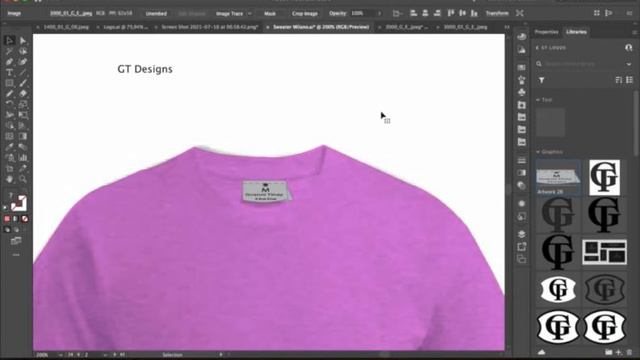 How to Vector Mockup T'Shirt in Adobe Illustrator ai смотреть онлайн