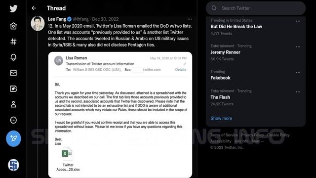 Learn How Twitter Quietly Aided the Pentagon - Twitter Files 8 смотреть онлайн