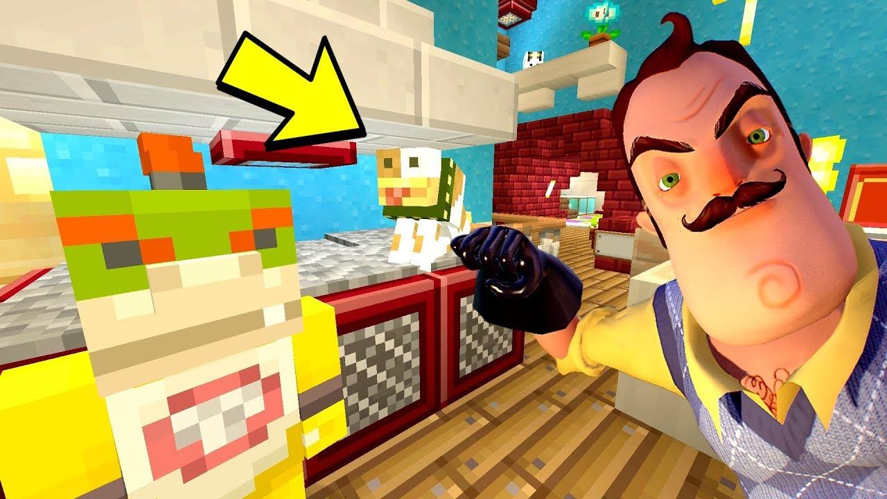 HELLO NEIGHBOR STEALS OUR DOG! *KILLER?!* | Nintendo Fun House | Minecraft Switch [291] смотреть онлайн