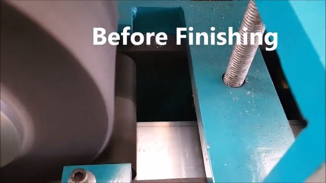Aluminium Profile Polishing machine смотреть онлайн
