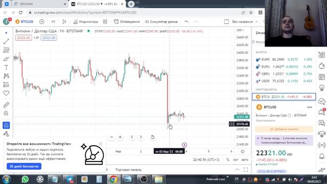 Биткоин летит вниз а Genumm зарабатывает! Сила SHORT-стратегий смотреть онлайн