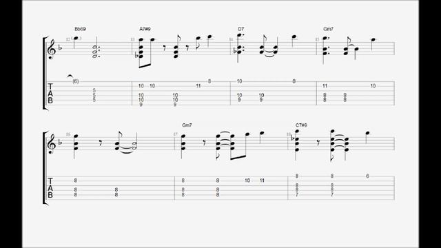 Lullaby Of Birdland - Lenny Breau (Transcription)