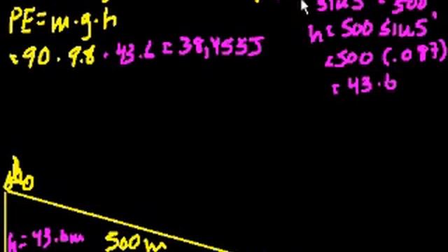 Work/energy problem with friction | Work and energy | Physics | Khan Academy смотреть онлайн