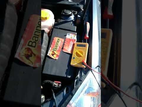 Opel Astra H 1.3 cdti Battery Voltage Measurement, How to Check, Akü Kontrolü Nasıl Yapılır смотреть онлайн