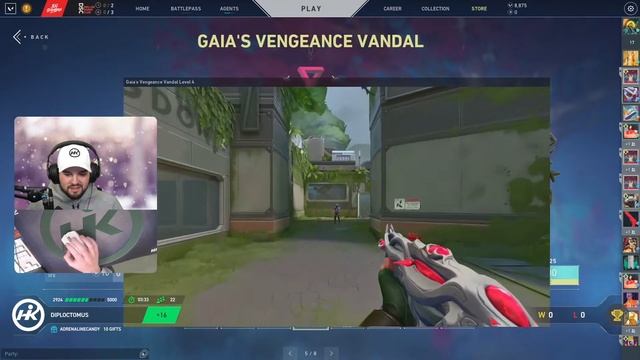 Hiko's reaction on new collection in valorant смотреть онлайн