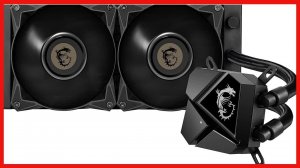 MSI MAG Coreliquid P240 - AIO CPU Liquid Cooler - LGA 1700 Ready - 240mm Radiator - Dual 120mm PWM