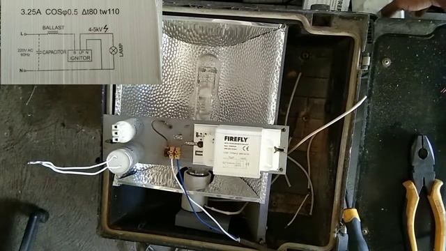 How to repair metal halide lamp 400w video tutorial смотреть онлайн