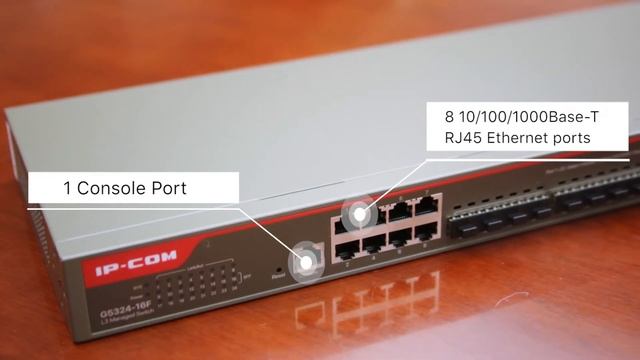 IP-COM G5324-16F L3 Cloud Management Switch смотреть онлайн