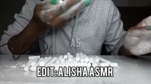 eating round chalk/поедание круглого мела @JustEverything201 #мел #chalk #crunch #clay #хруст #asmr