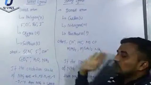 Strong ligand और weak ligand समझें अब आसानी से смотреть онлайн